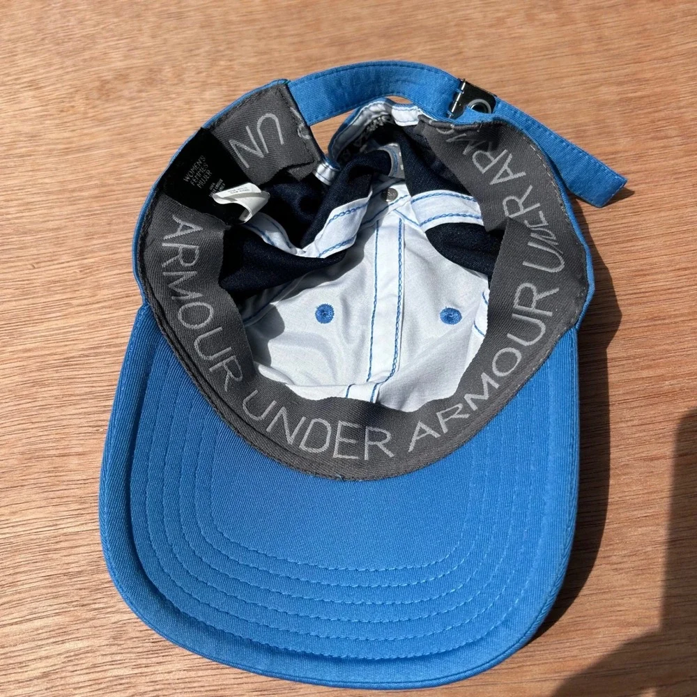 Under‎ Armour Adjustable Hat Womens OSFA Blue Athletic Sporty Style